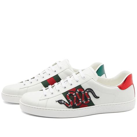 gucci ace sneakers size 5|Gucci snake sneakers women's.